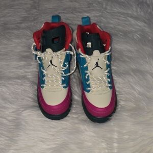 Jordan Kids Sneakers - Cream, Pink, Blue